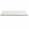 Ecrukleurig katoenen 'gaddiposh' matras 190x90